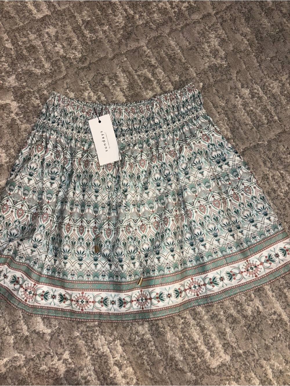 Sundays floral Eira skirt